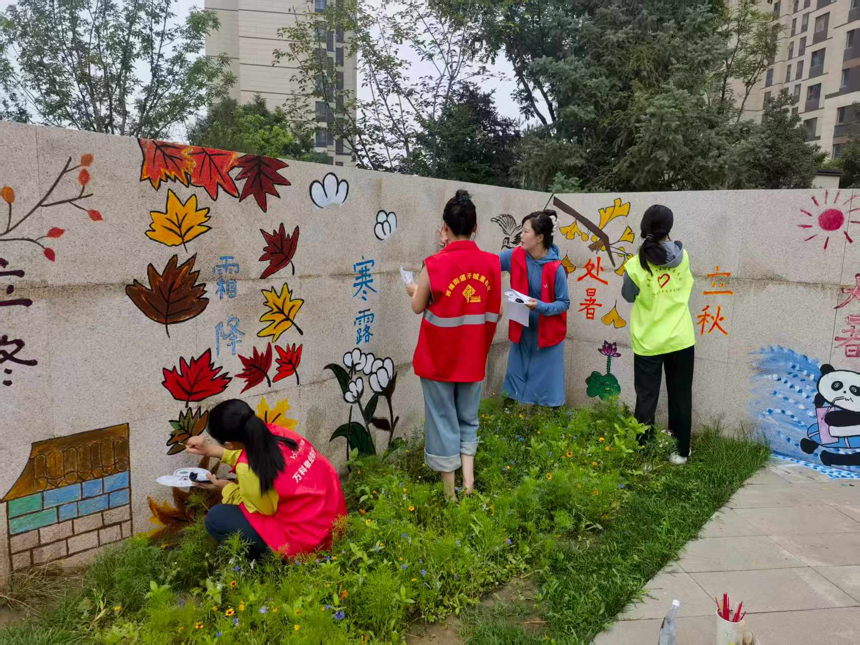 太原万柏林区西铭街道：节气入画映家园，社区焕新添古韵