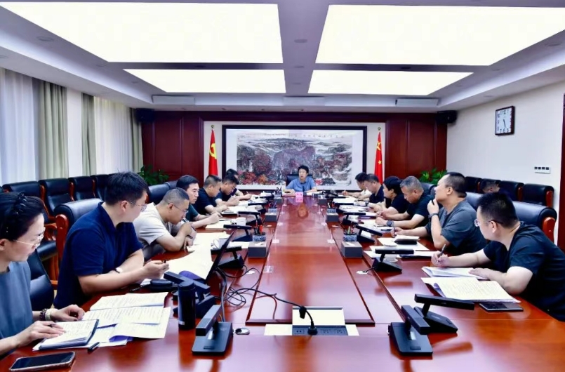 晋中灵石：陈昉主持召开落实《晋中市静升古镇保护条例》工作推进会