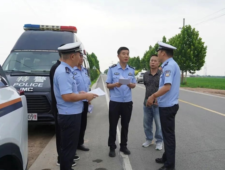 运城稷山：崔滨调研道路交通安全隐患整治工作