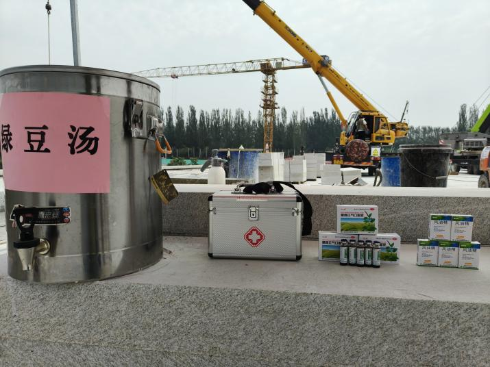 太原市政集团：净因桥工地搭起“清凉守护伞”防暑降温举措暖人心