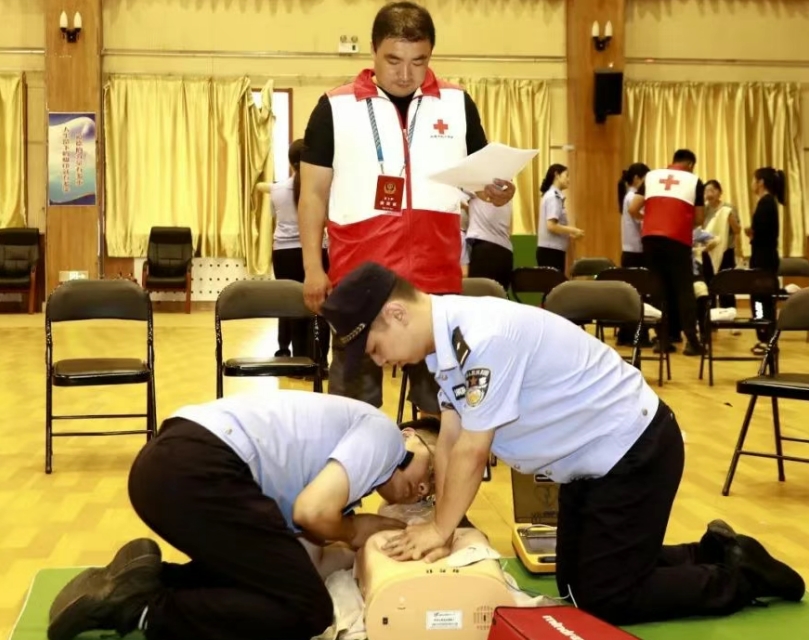 太原二监开展红十字救护员培训