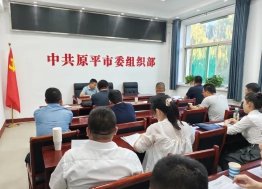 忻州原平市委组织部组织召开新吴区跟班学习成果转化交流汇报会