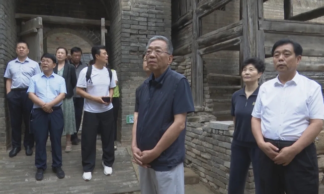 山西省政协提案委调研组在临汾市调研