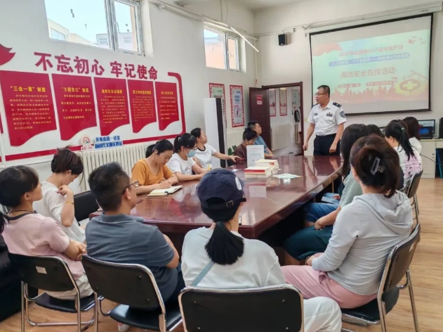 太原小店区并南一社区：“骑”步筑牢安全线  消防治理显成效