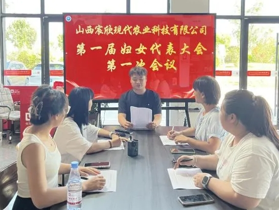 山西宸欣现代农业科技有限公司妇委会成立