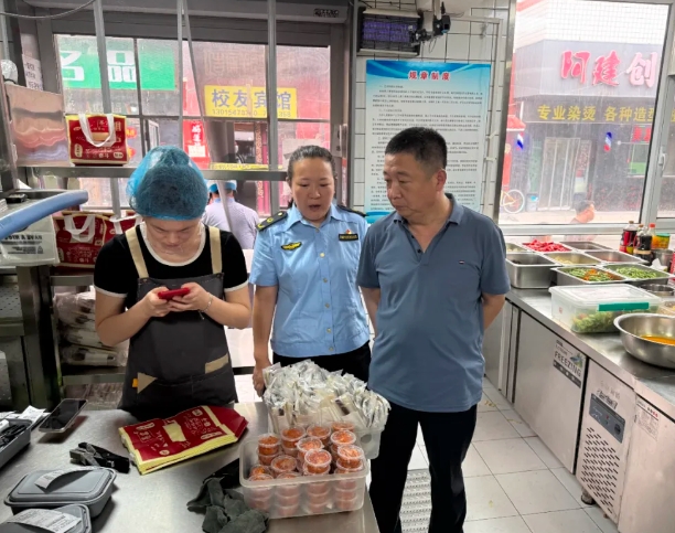 太原小店区市监局多举措发力  守护网络供餐食品安全防线