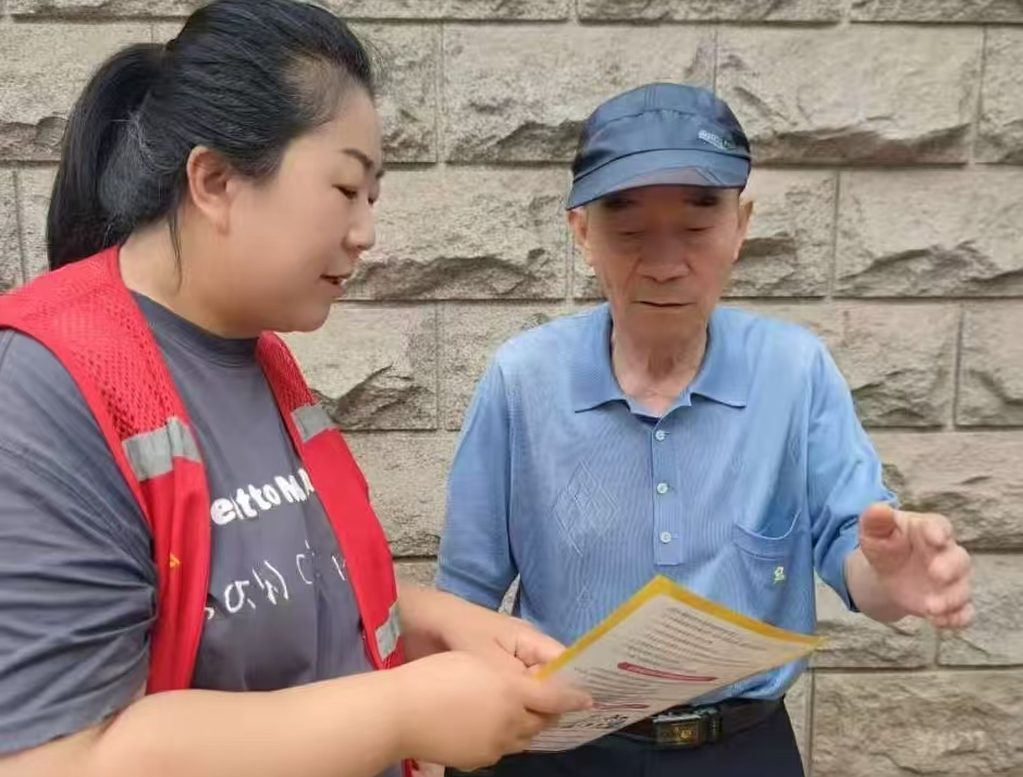 太原万柏林区和平街道开展网络文明宣传活动  共筑绿色上网环境