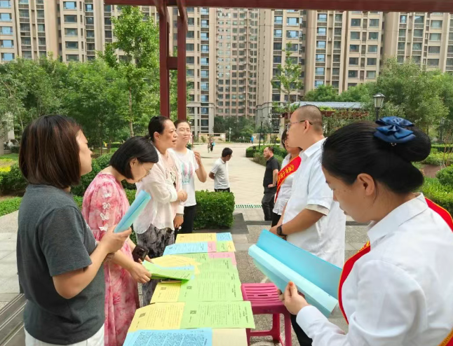 太原小店区晋阳街社区：七月暖心事 文明实践“益”起行