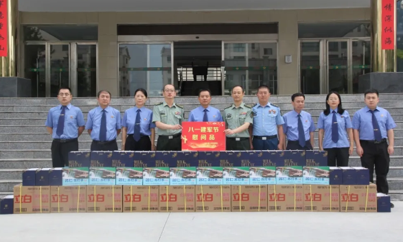 军检共庆建军节  慰问情暖子弟兵——忻州静乐县人民检察院开展“八一”拥军走访慰问
