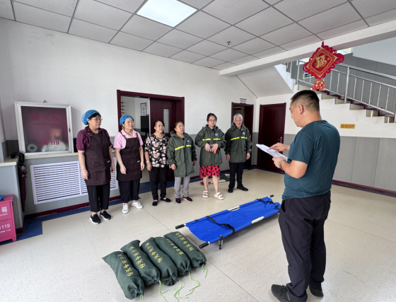 守护夕阳安全，筑牢防汛生命线——太原万柏林区西铭敬老院防汛安全演练