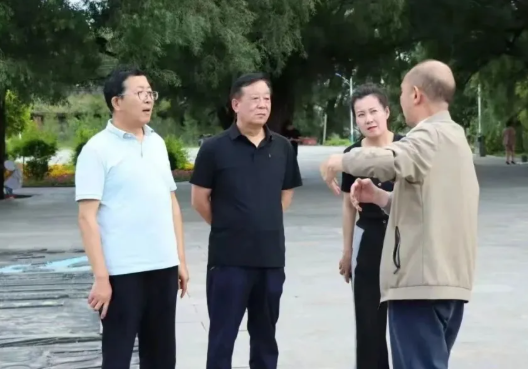 忻州市人大教科文卫委员会执法检查组在宁武县开展文物保护“一法一条例”执法检查