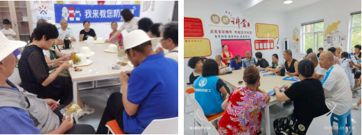 太原万柏林区白家庄街道：“帽”美如花  巧手生春