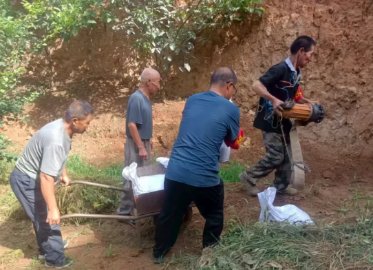 以练为战→太原尖草坪区向阳镇地质灾害应急演练进行时