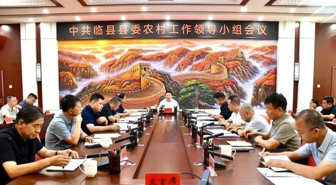 吕梁临县县委农村工作领导小组会议召开