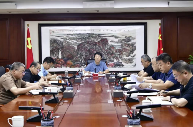 晋中灵石县政府党组召开会议
