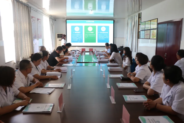 运城市卫健委对小梁乡卫生院县域医疗次中心建设工作进行复核验收