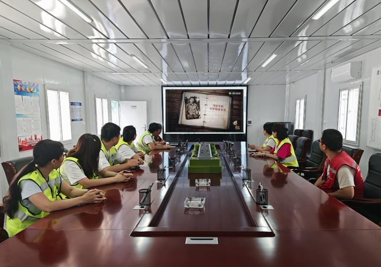 太原市政集团八公司团支部组织团员青年开展“青春心向党，青春正当时”主题团日活动