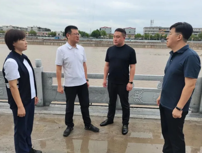 临汾霍州：张可新调研重点项目建设、防汛备汛等工作并开展巡河