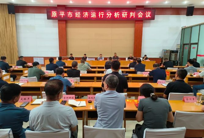 忻州原平市召开经济运行分析研判会议