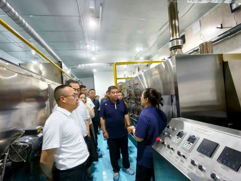 太原市吕梁商会来柳调研  共谋乡村振兴发展大计