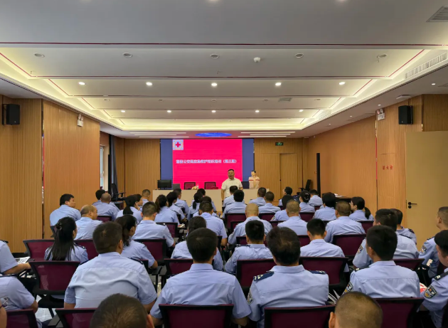 临汾蒲县公安局开展应急救护知识培训