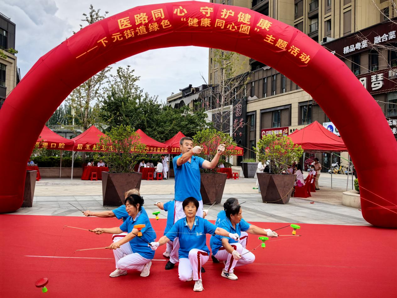医路同心  守护健康——太原万柏林区下元街道绿色“健康同心圆”主题活动圆满启动