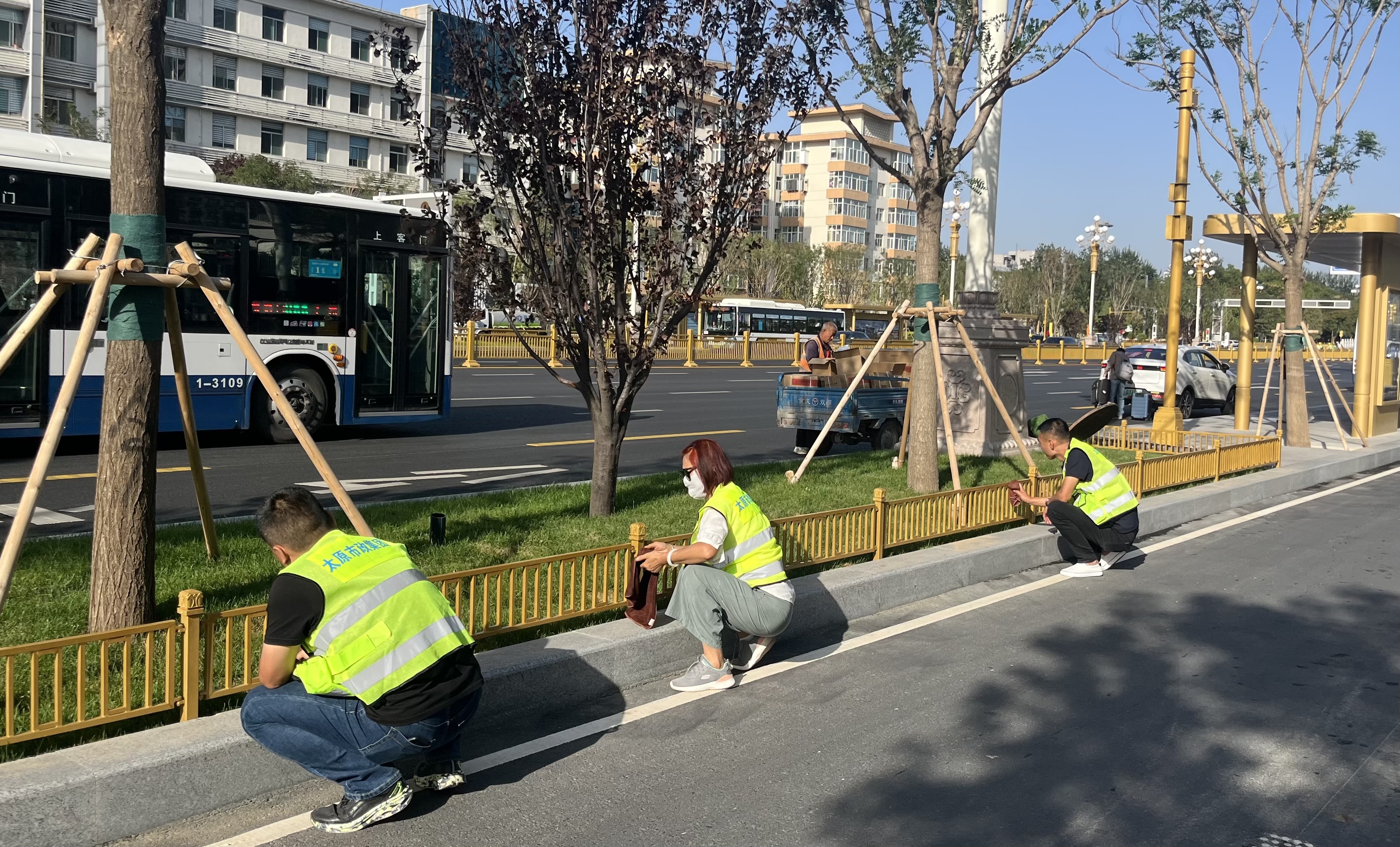 太原：市政“美容师”绘就迎泽新颜　“主人翁”担当赋能城市蝶变