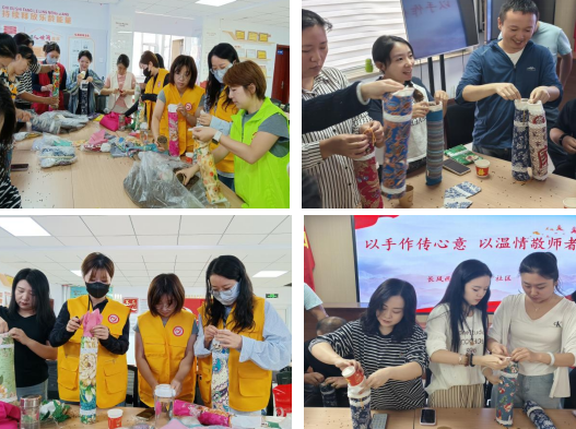 太原万柏林区长风西街街道：以手作传心意  以温情敬师者