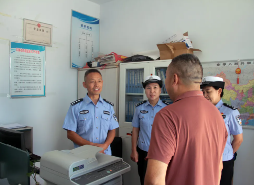 运城市公安局交警支队督导检查平陆大队“大排查、大整治、大宣传”百日整治行动工作