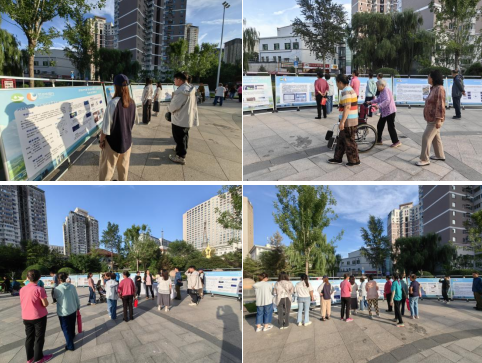 共筑节水型社区  共享绿色未来——“节水中国行”走进太原万柏林区兴华街道滨河社区