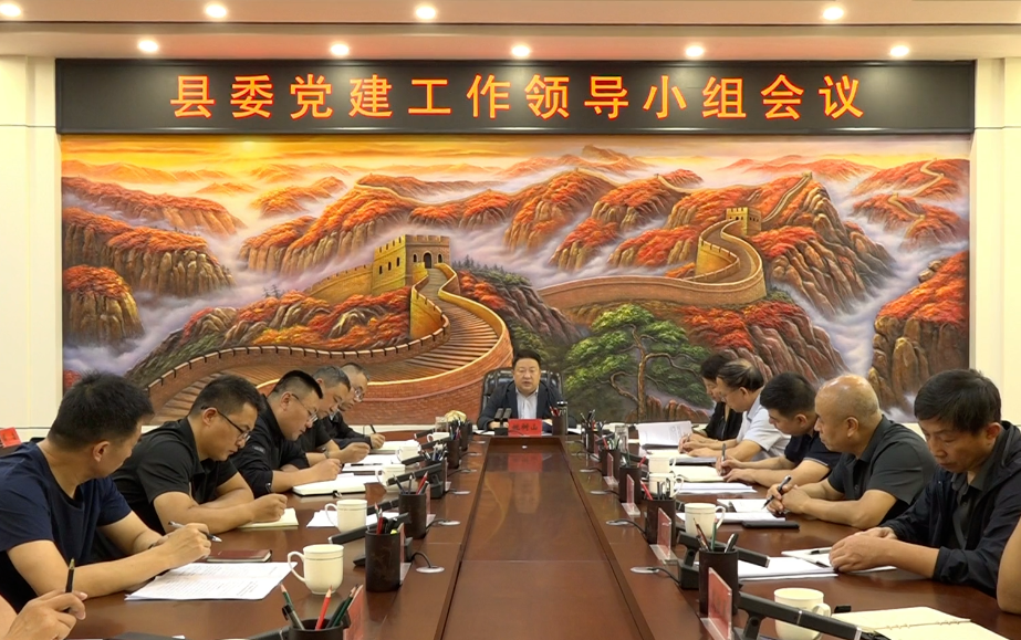 吕梁临县县委召开党的建设工作领导小组会议