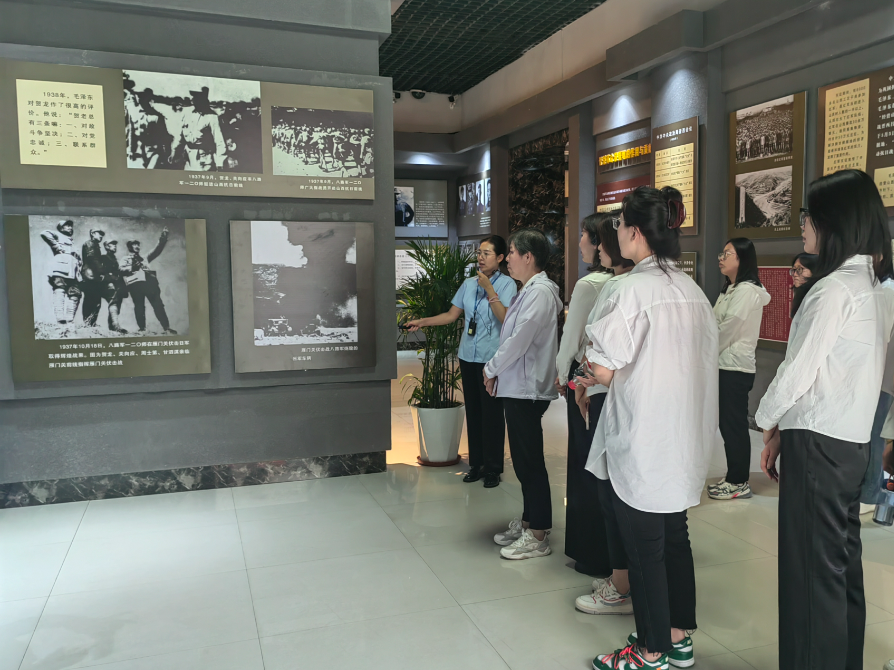 吕梁市委党校开展“追寻足迹学思想”主题教研活动