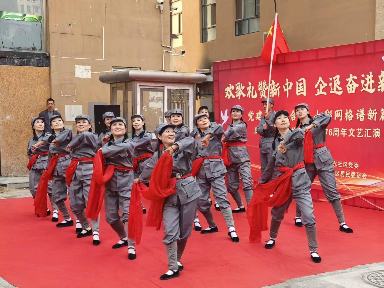 太原万柏林区下元街道：党建引领文化  欢歌礼赞祖国