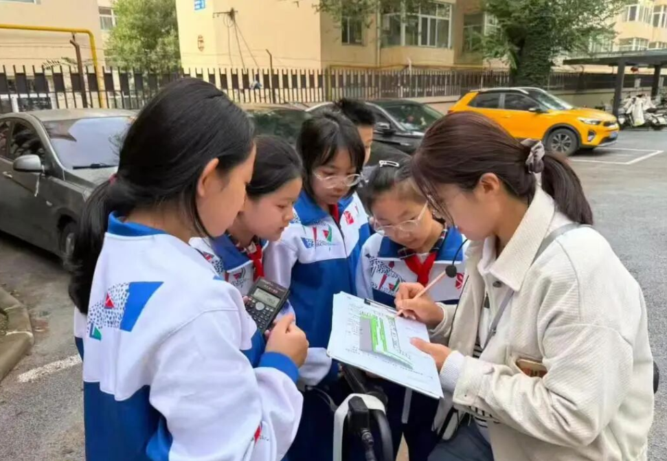 丈量绿色校园  共筑生态之美 ——太原小店区九一小学南中环校区综合实践课展示