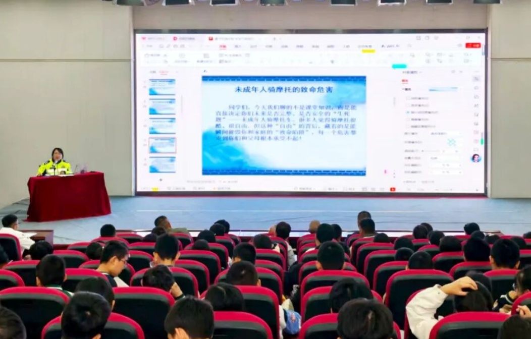 筑牢安全防线，护航青春之路——临汾公安交警走进辖区学校开展节前交安主题宣教活动
