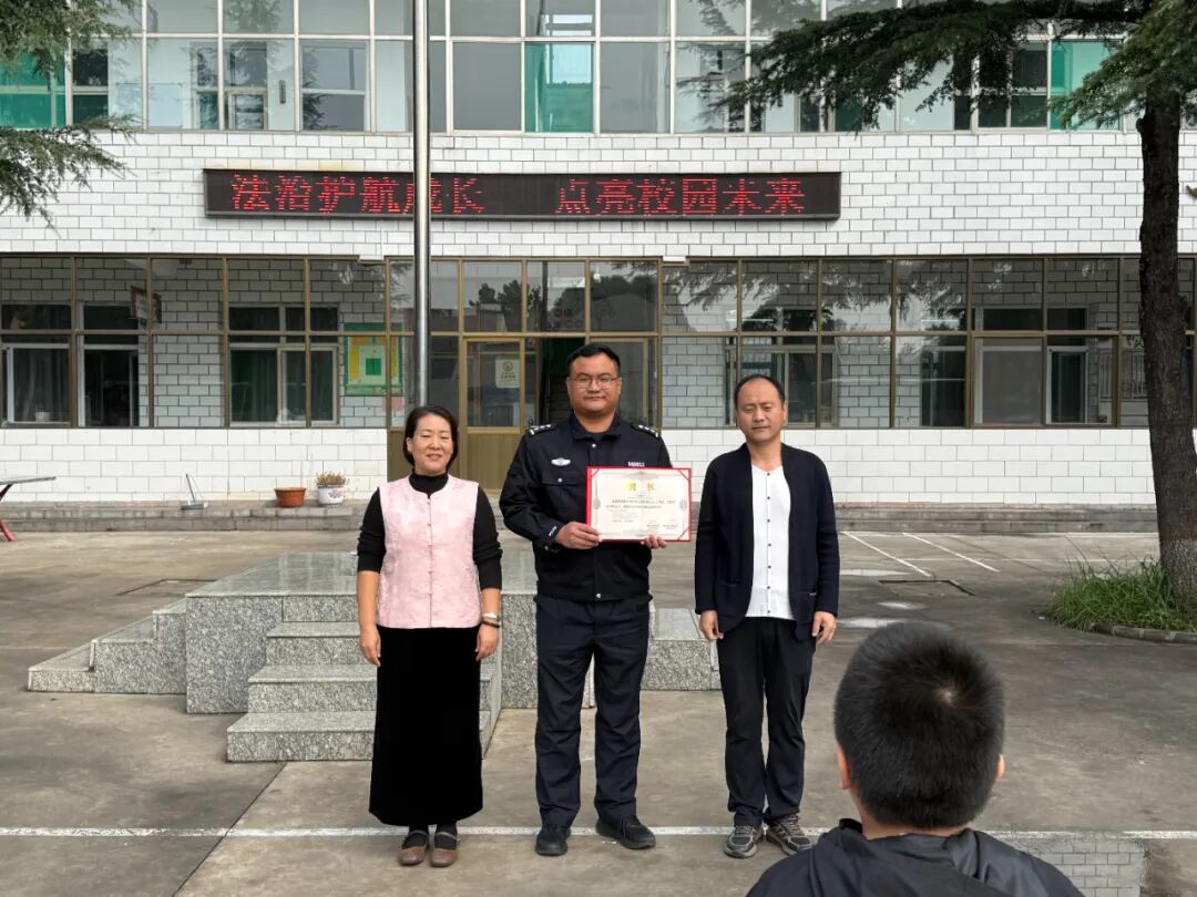 长治潞城：法治宣讲进校园  守护少年健康成长