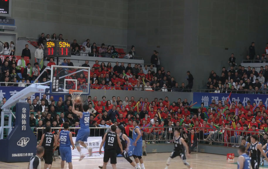 “杏花村酒杯”第二届山西省男子篮球超级联赛吕梁代表队夺冠