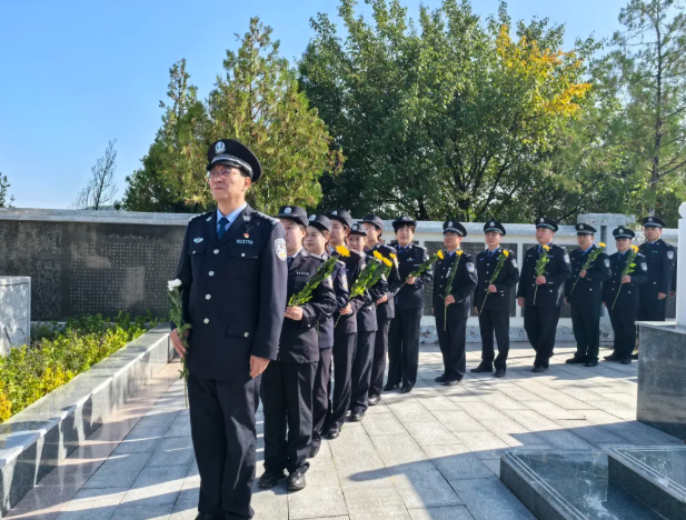 缅怀革命精神  筑牢忠诚警魂——临汾蒲县公安局开展烈士纪念日活动