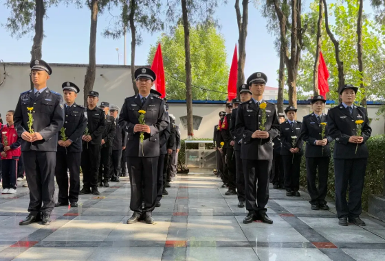 长治市公安局屯留分局组织开展国家烈士纪念日系列活动