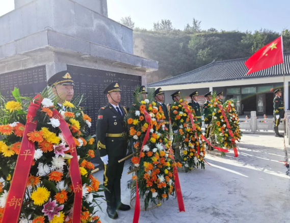 丰碑永驻  浩气长存——长治平顺县公安局积极参加全县烈士纪念日公祭活动