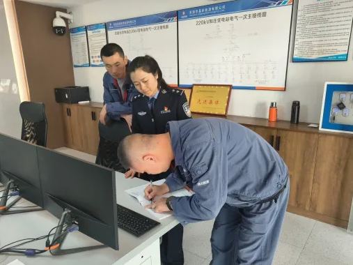 大同浑源县蔡村派出所：深耕重点单位安全检查  织密节日“防护网”