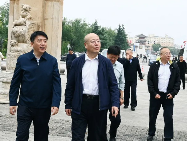 山西省公安厅督察信访总队总队长王雷深入芮城督导“两节”安保工作