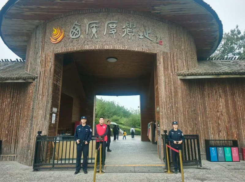 运城芮城县公安局风陵渡派出所:  古遗址旁，“警”色守护文明之源