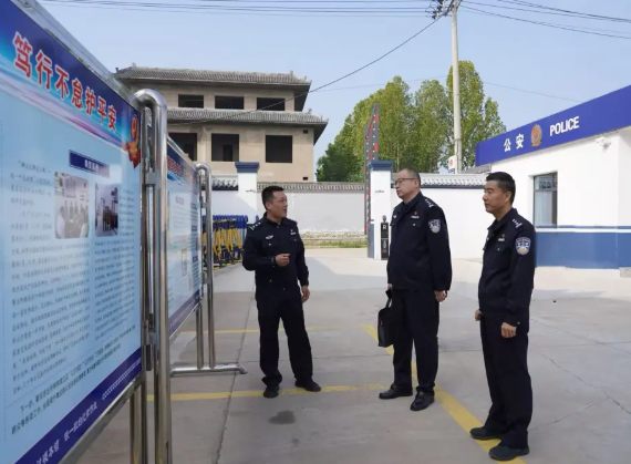 运城市公安局治安支队一行到稷山县公安局调研指导工作