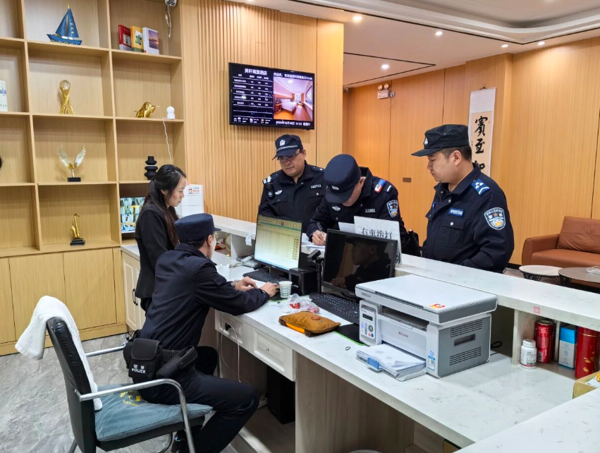 吕梁石楼公安开展集中治安清查整治行动