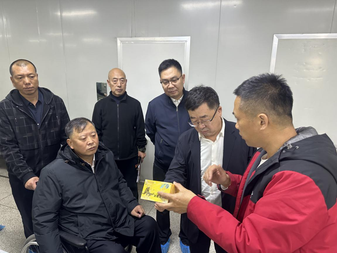 走访企业“零距离”关爱服务谋共富——太原市残联走访杏花岭区残疾人企业