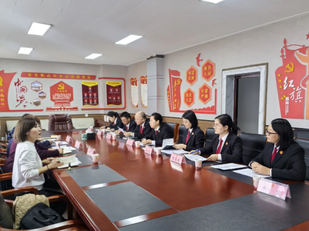 山西省高院调研指导平鲁法院先行调解工作