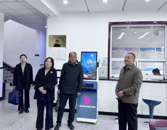 吕梁市中院党组成员、政治部主任薛翠峰调研石楼法院队伍建设、党建工作