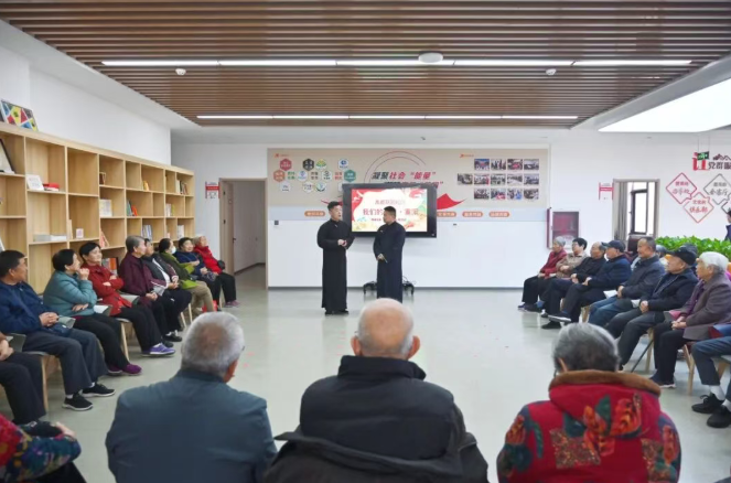 运城公安：反诈相声进社区  情暖重阳节