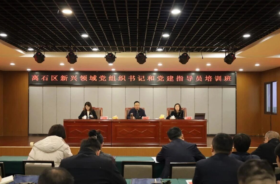 以学赋能——吕梁离石区新兴领域党建培训开讲